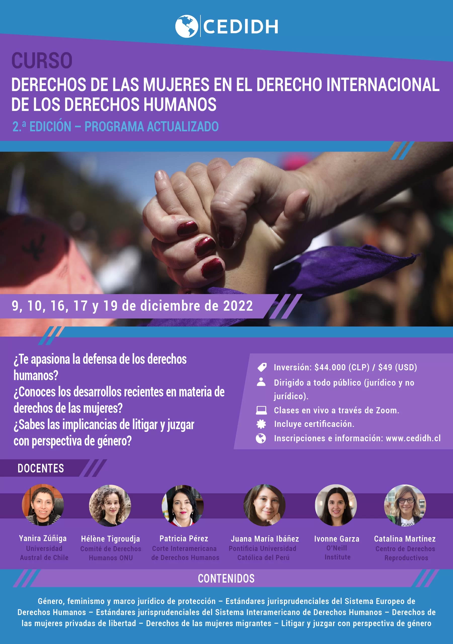 Curso Derechos de las mujeres en el Derecho Internacional de los Derechos Humanos