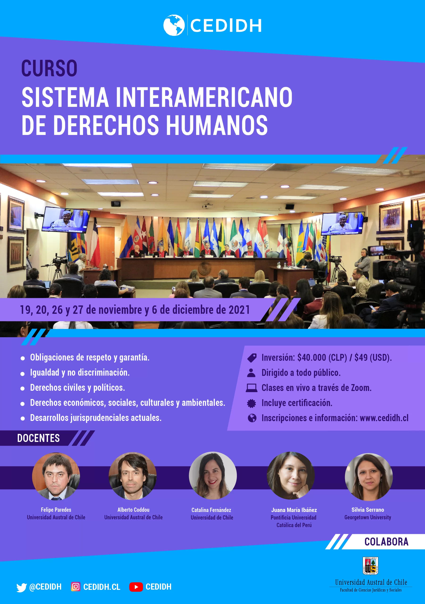 Curso Sistema Interamericano de Derechos Humanos
